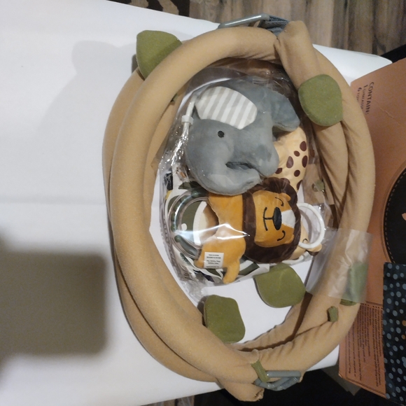 Babylicious Baby Activity Gym Sensory Play Mat with Hanging Toys for Sight And - Picture 4 of 5